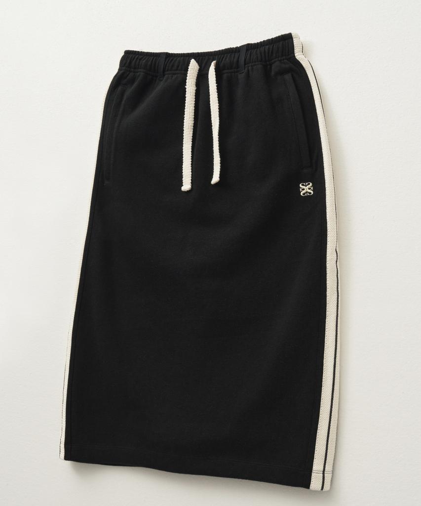 Seteo (W) Roton Midi Skirt Caviar Black