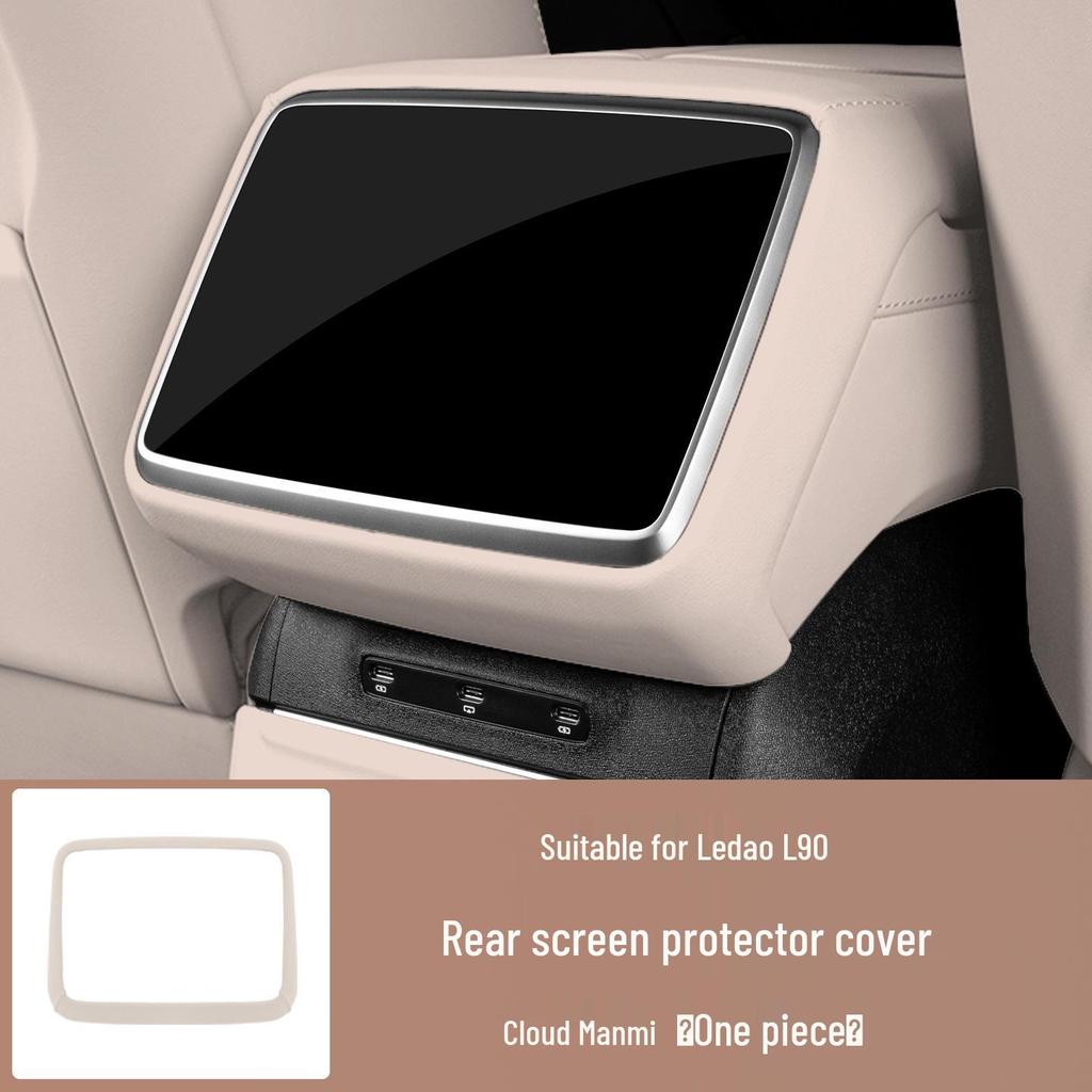 L90 Refrigerator Kick Mats & Rear Seat Protection - Leather Interior Car Accessories