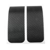 4pcs Black Car Door Sill Plate Protector 3D Carbon Fiber Look Car Sticker Sill Scuff Cover Anti Scratch Decal For All Car