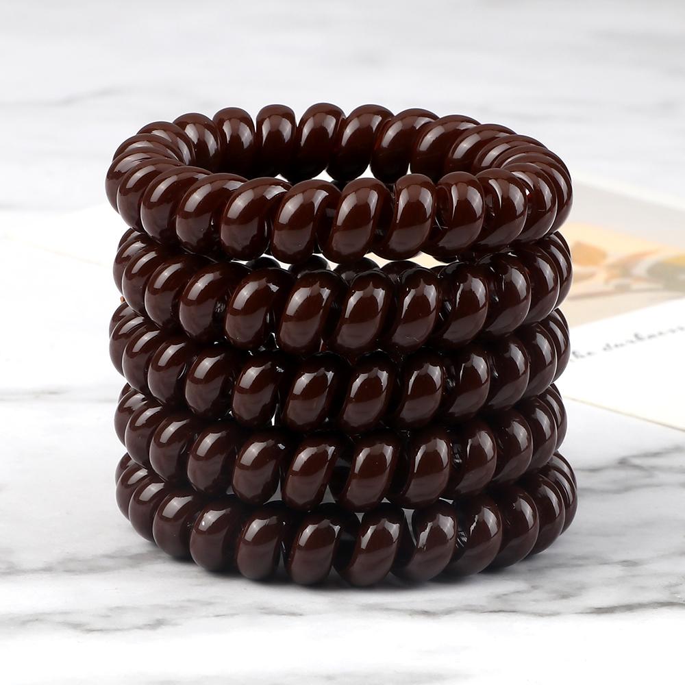 5 buc/set Elastic Culori Bomboane Fir de Telefon Simplu Benzi de Păr pentru Femei Coadă de Păr pentru Copii Fete Scrunchies Bandă de Păr Gumă Cadouri