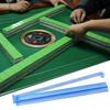 4Pcs Rack Jongg with Pusher Heavy Mahjong Tile Holder Push Ruler