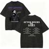 2026 Summer Hot Sale Vintage Washed Rapper The Weeknd Graphic T Shirts After Hours Til Dawn Tour T-shirt Men Women Vintage Streetwear Oversized Tshirt