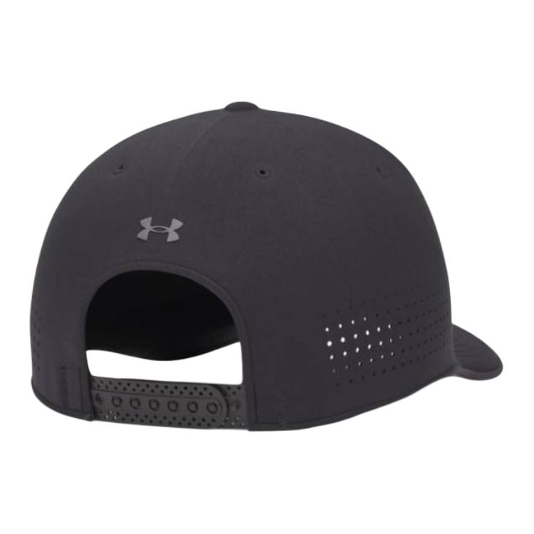 Under Armour Breathable Lightweight Design Nylon Duckbill Cap Unisex caps Black Reflective 6010167-001