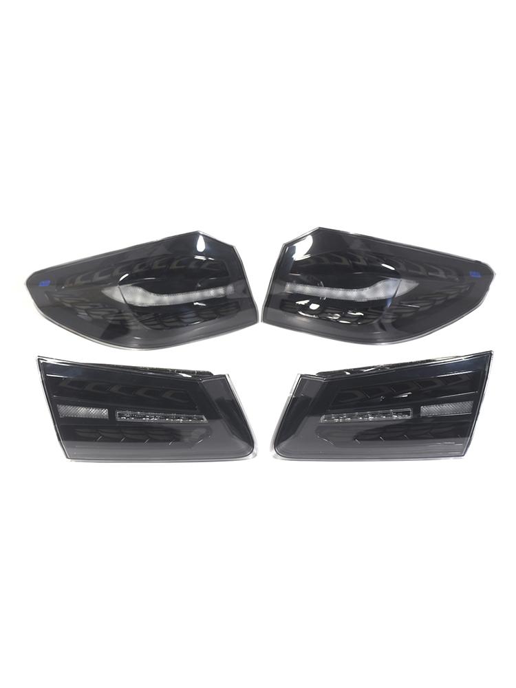 L&R Smoked LED Tail Lights Rear Lamp Assembly For BMW 5 G30 G38 2018-2020