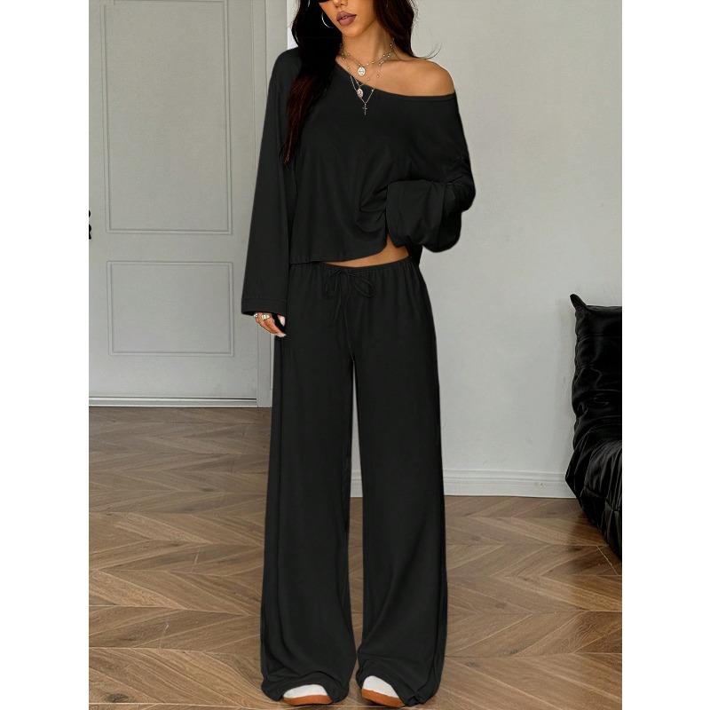 BITCED Women s Fashion Casual Long Sleeve Pants Suits XS чёрный