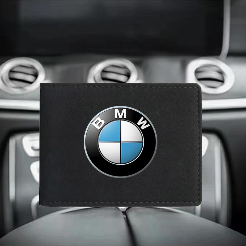 Portacarte in pelle PU Custodia protettiva per documenti di guida auto per BMW M5 E90 E91 E92 X1 X2 X3 X4 F07 F10 F15 F16 F20 F25 G30