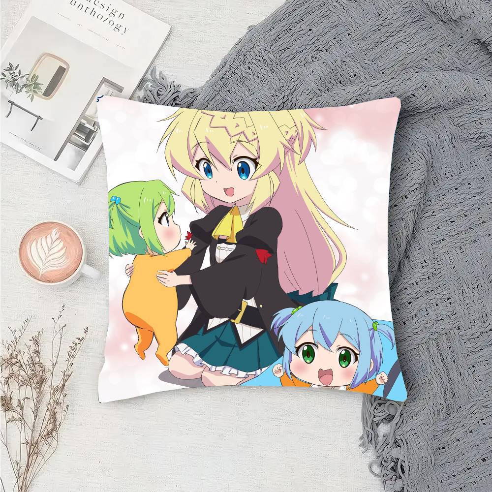 I've Been Killing Slimes For 300 Years And Maxed Out My Level Anime Pillow Case Sofa Cushion Cover Room Home Decoration