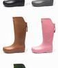 Thick-Soled High-Top Couple Rain Boots for Outdoor Activities