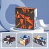Extraordinary 3D Magic Cube Puzzle Fidget Toys Variety Geometric Shape Changeable Decompression Hand Flip Puzzle Cube For Kids