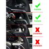 DOUKI 2pcs Aluminum Steering Wheel Shift Paddle Shifter Extension, for Jaguar XF XE XJ F-PACE F-Type X760 X250 X260 X761 X351 Car Styling Accessories