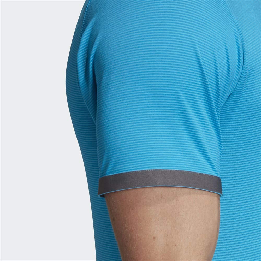 Adidas Polo Shirt Men's Bitter Blue FK0815