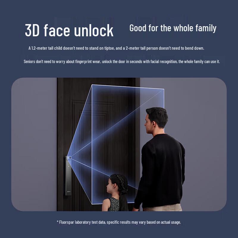 Ezviz Y3000FVS 3D Face Recognition Full Automatic Smart Lock