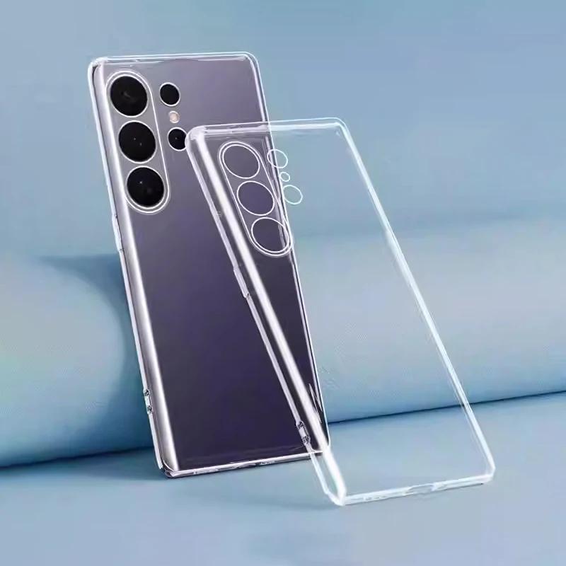 Soft Silicone Clear TPU For Samsung Galaxy S26 Ultra Plus S26Ultra S26Plus S26+ 5G Phone Case Thin Camera Protective Back Covers