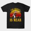 Herren Schwarzes Print-T-Shirt Der Sheriff ist in der Nähe Blazing Saddles - Ywonka #1924 No-Cut Transferpapier Druck Baumwoll-T-Shirt