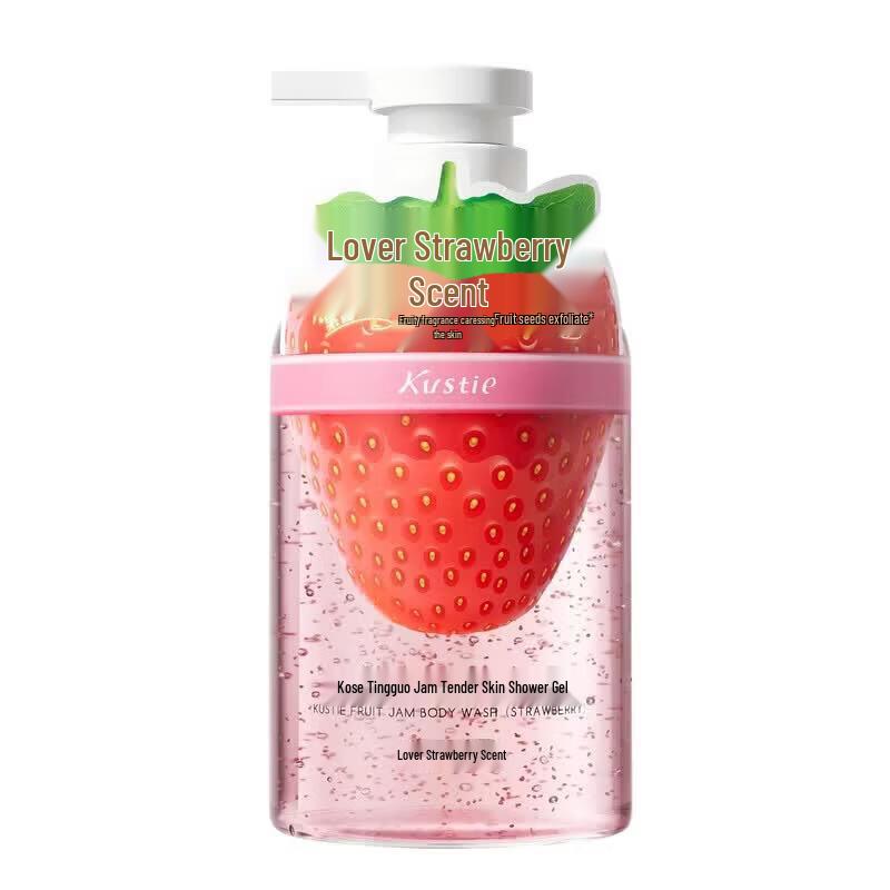 Kustie Long-Lasting Strawberry Scented Body Wash