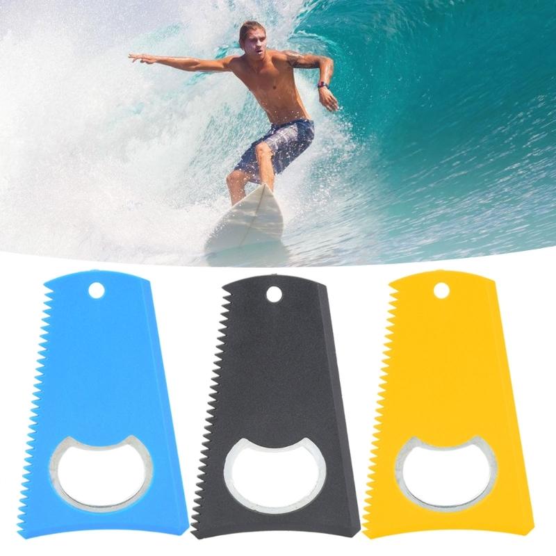 Multifunctional Surfboard Wax Comb Scraper Board Maintenance Tool with Bottles Opener, Surfboard Wax Scraper Wax Comb