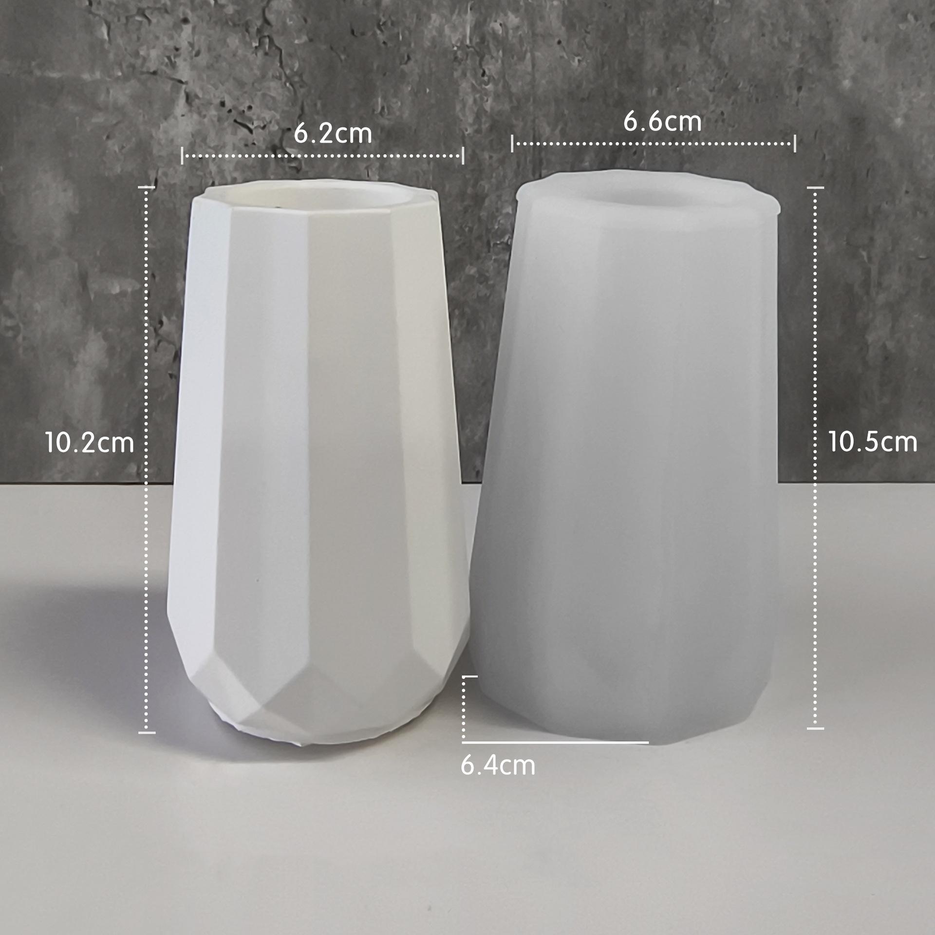 

Эпоксидная смола Силиконовая форма для флориста Сделай сам Гипсовая цементная форма для вазы Декоративное украшение Форма для флориста Ремесло