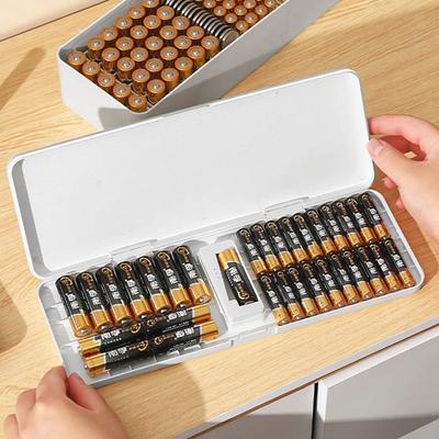 Fall Prevention Battery Case Wear-resistant Data Cable Case Simplicity Battery Storage Box  Home