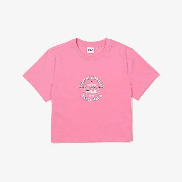 Fila Life Crop T shirT Pink/95