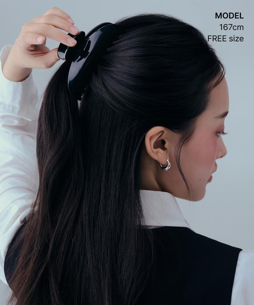 Musinsa Standard Woman Women'S Hair Claw Clip_Large [Black]