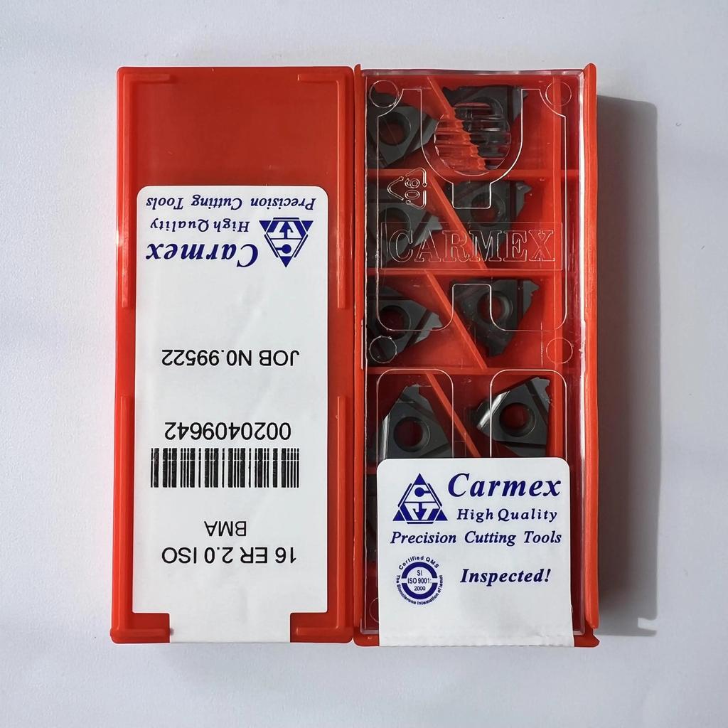 Original / 16ER2.0ISO BMA / Industrial Indexable Carbide Inserts 10 Pcs