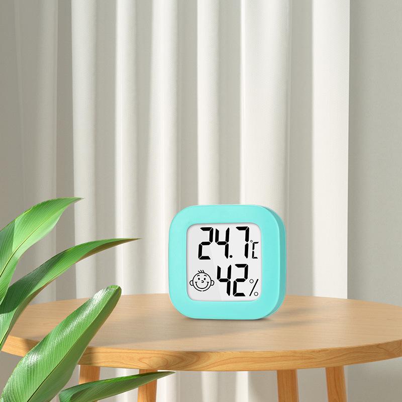 High-Precision Indoor Electronic Thermometer & Hygrometer - Wall-Mounted