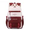 New Simple Letter Portable Travel Backpacks Large Capacity High Value Dirt-resistant Middle School Girls Schoolbag College Student Waterproof Book Bag