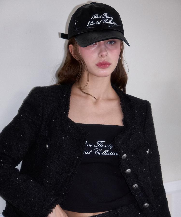 ROSEFRANTZ Bridal Ball Cap [Black]