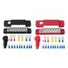 12 Terminal Power Distribution Block Bus Bar Replacement Accessories 180 Amps