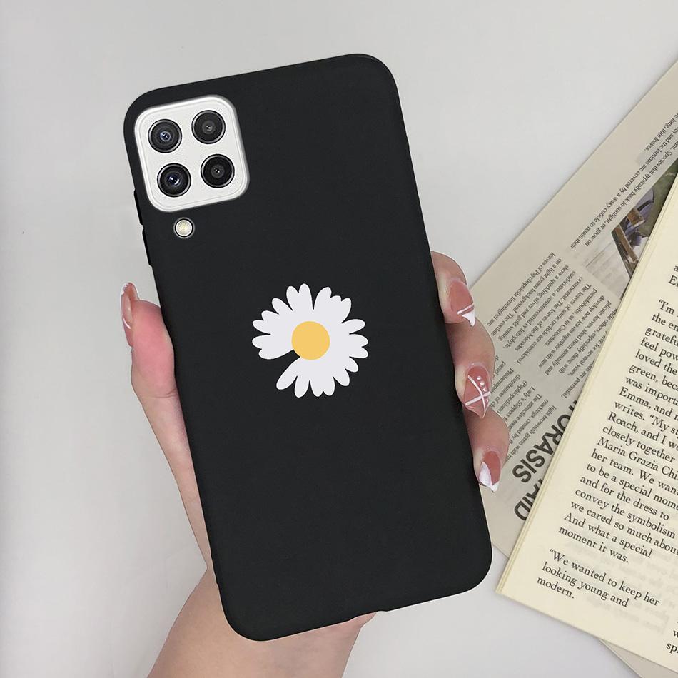 For Samsung Galaxy A22 4G 5G Case SM-A225F Love Heart Soft Silicon Phone Cover For SamsungA22 GalaxyA22 M22 A 22 4G 5G Fundas