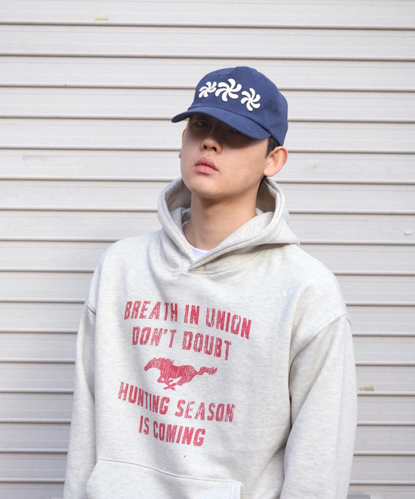 AMOU Spiral 5Pannel Cap Navy