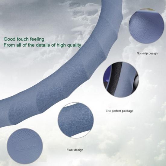 6 Colors Car Steering Wheel Cover Fashion Silicone Universal For 36-38CM M Size