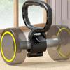 Kettlebell Handle Portable Kettlebell Adapter Dumbbell To Kettlebell Converter Adjustable Weight Grip Handle Attachment