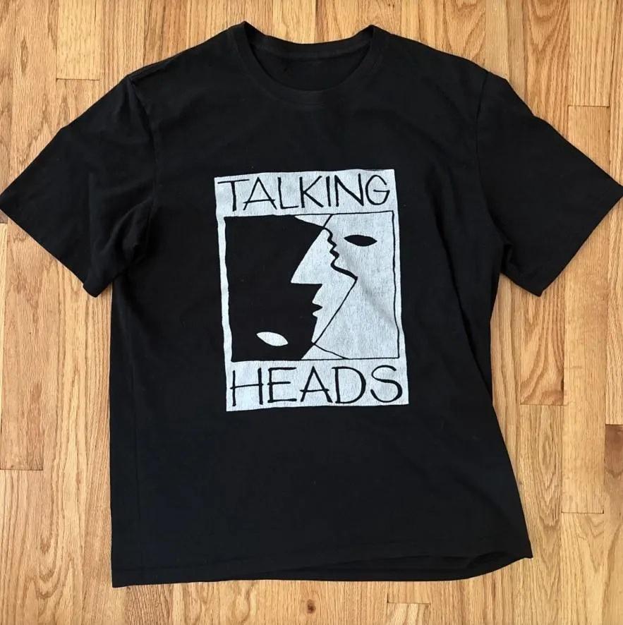 

Vintage Talking Heads TShirt Summer Unisexs and Womens Loose and Breathable Tshirt Top S