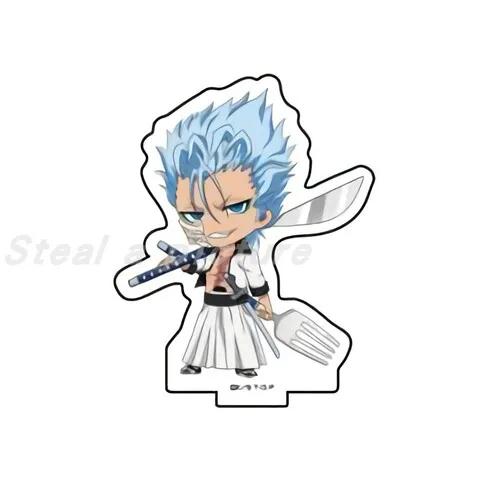 Anime Mini Action Figure Doll Ishida Uryuu Grimmjow Jeagerjaques Acrylic Stand Model Plate Cosplay Toy for Gift