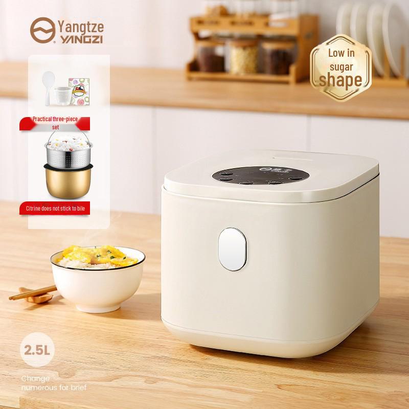 Zemkom Smart Mini Rice Cooker (1-3 People) with Rice-Soup Separation