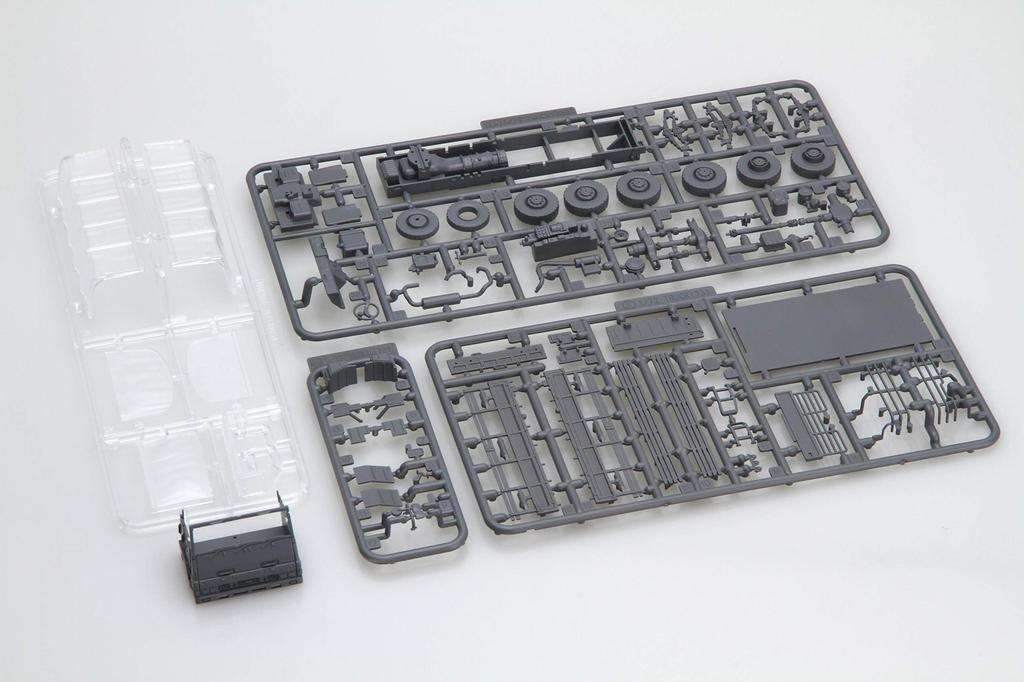 Fujimi Model Military Series 22 Japan Ground Force 3 Truck Plastic Model ML22 1/72 No. Self-Defense 1/2t (2-Car Set)