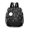 New 2025 Oxford Cloth Women’s Casual Korean Style Printed Anti-Theft Backpack