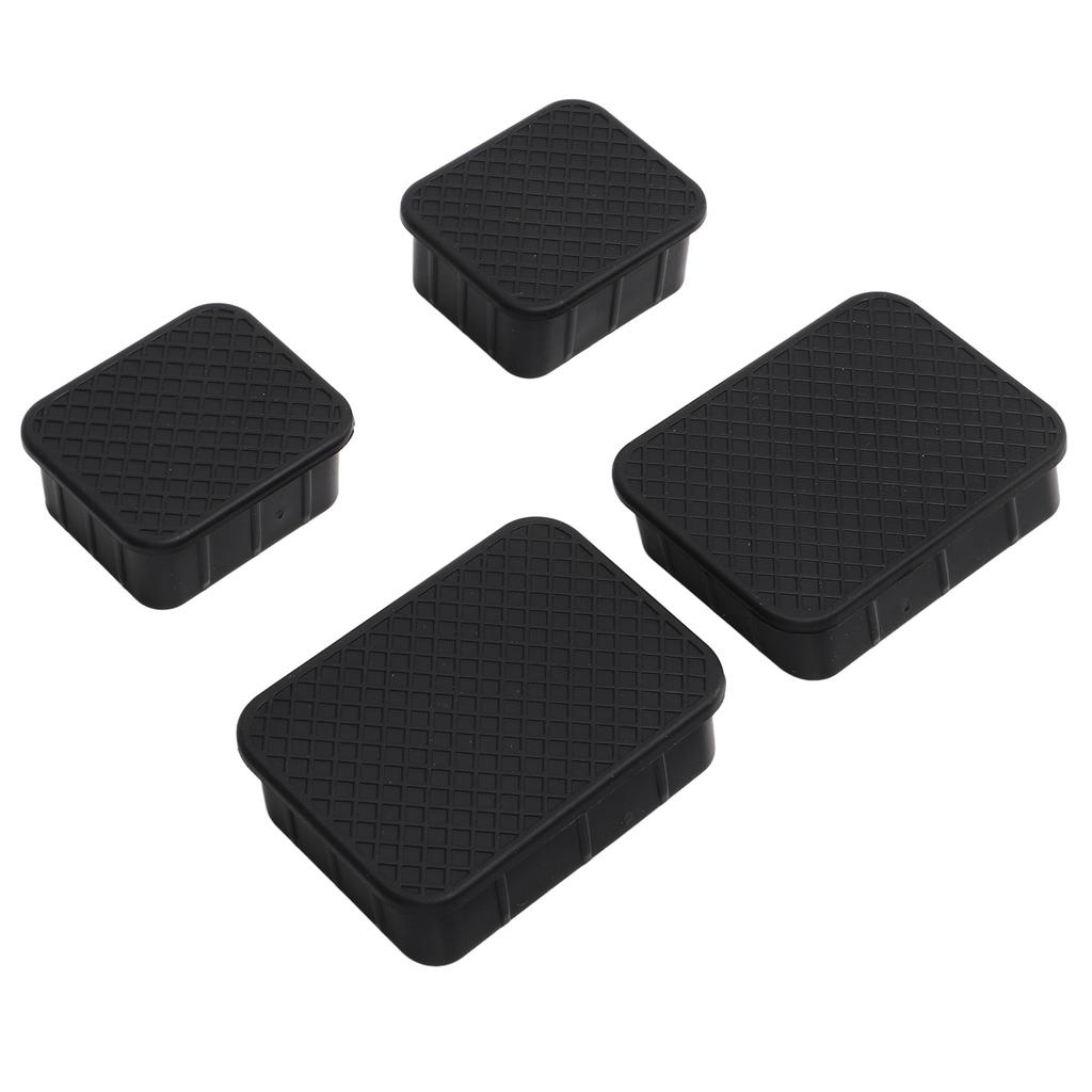 4PCS Front Axle Plug Slip Resistant Rust Proof Waterproof Black Replacement for Ford Bronco 2 4‑Door 2021‑2023