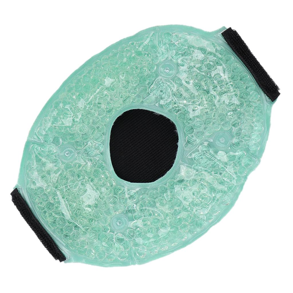 Cooling Gel Knee Pack Reusable Hot Cold Compress Gel Ice Pad Bag for Pain ReliefGreen