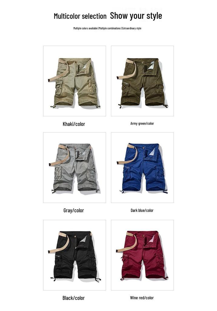 Men's Trendy Multi-Pocket Casual Summer Shorts