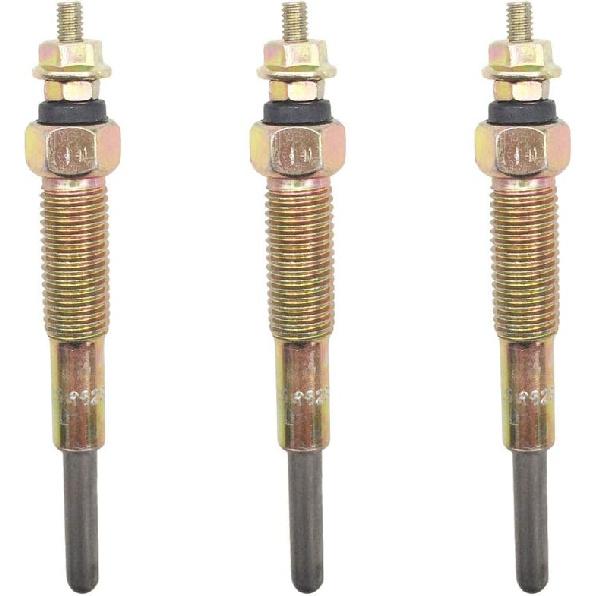 

3 Pcs Glow Plug SBA185366190 15231-65512 Replacement for Ford New Holland Tractor TC25 TC29 TC30 TC35 TC45 TC55