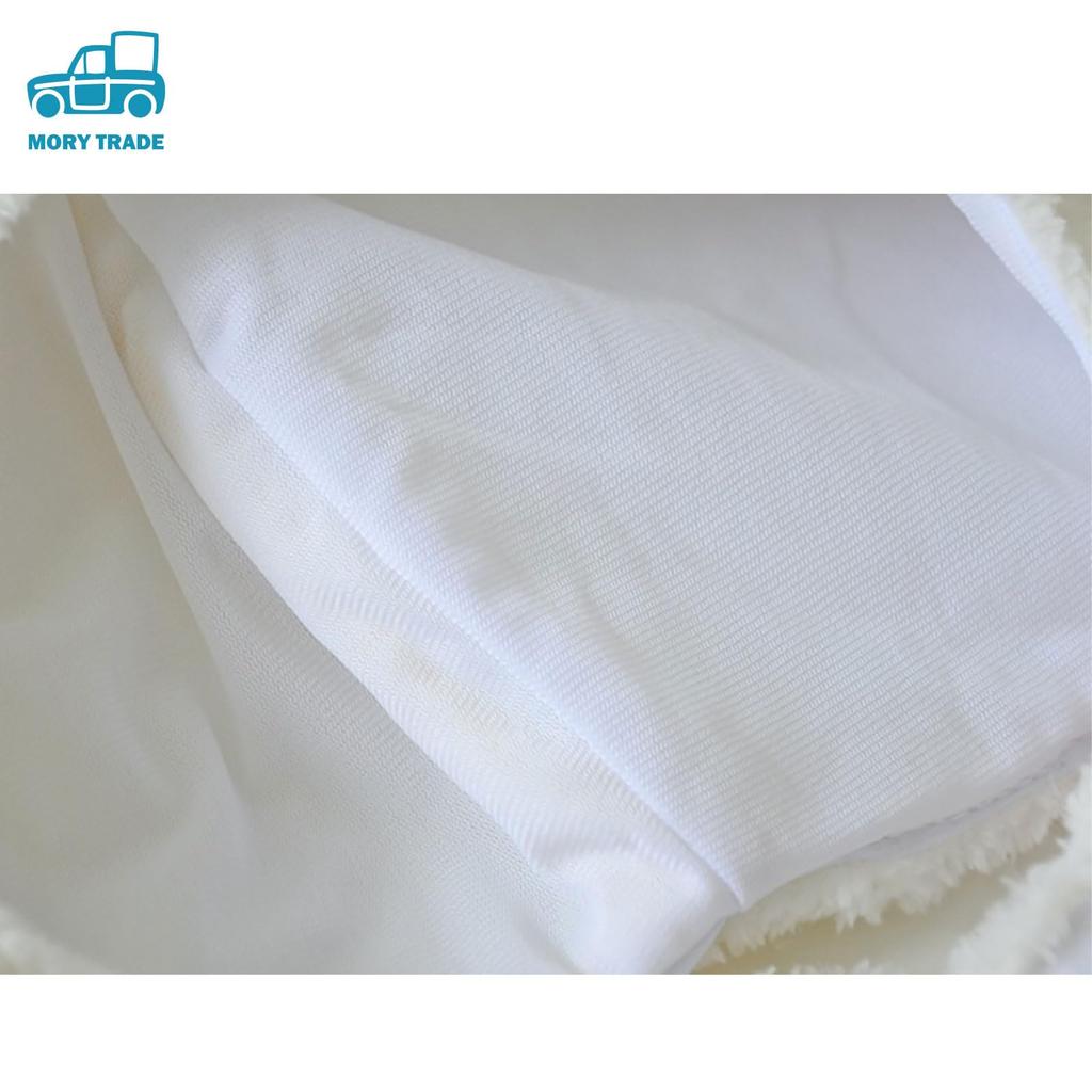 MORYTRADE Rolig Plyschhuvudbonad Hatt för Cosplay, Halloween, Kanin (Korta Öron)