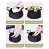 Collapsible Portable Wash Basin Large Capacity Foldable Washbasin Basket  Camping