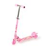 Kids Iron Three Wheel Scooter With Flashing Illumination And Compact Folding