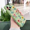 Flowerstalk Flower Phone Case For iPhone 17 Air 16 16e 15 14 13 Pro Max Plus Mini Liquid Silicone Soft Cover
