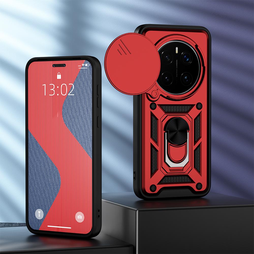 KEYSION Husă blindată rezistentă la șocuri pentru HONOR Magic 7 Pro 5G Husă pentru telefon cu inel de protecție pentru cameră pentru Huawei Magic 7 Pro 5G