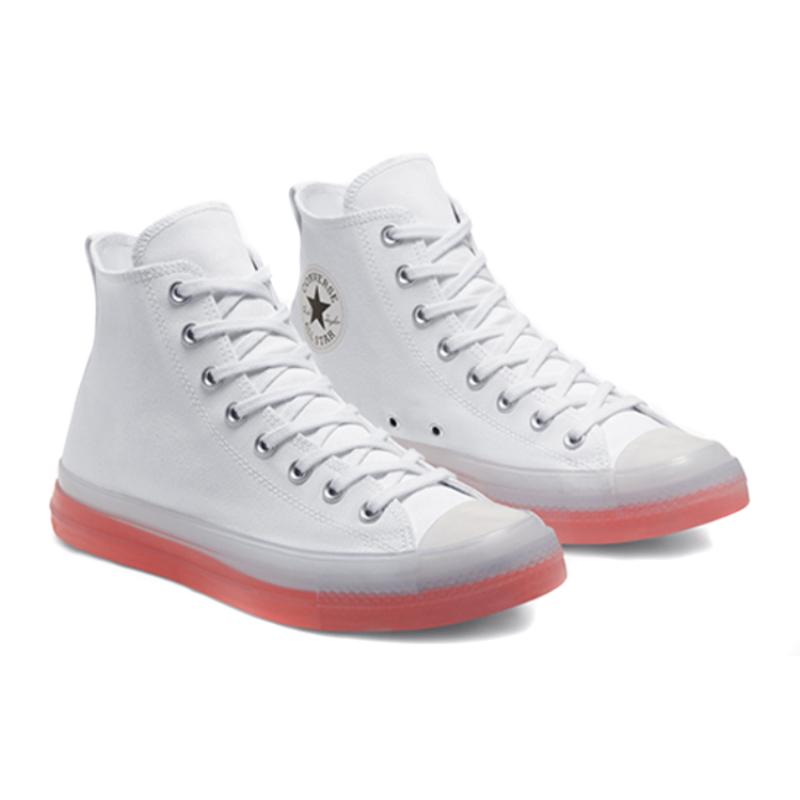 Converse Chuck Taylor All Star CX Jelly Sole Simple and Comfortable High Top Canvas Unisex White Orange