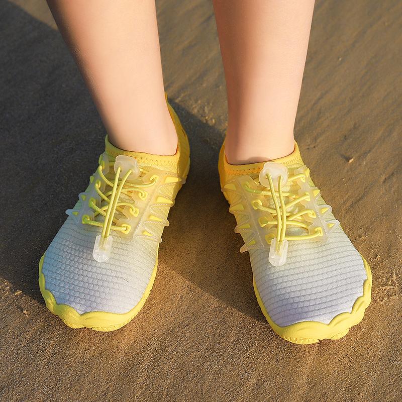 Kids Water Sports Shoes Quick Dry Beach Wading Shoes Children Sea Pool Aqua Shoes Outdoor Wading Sneakers Surfing Diving