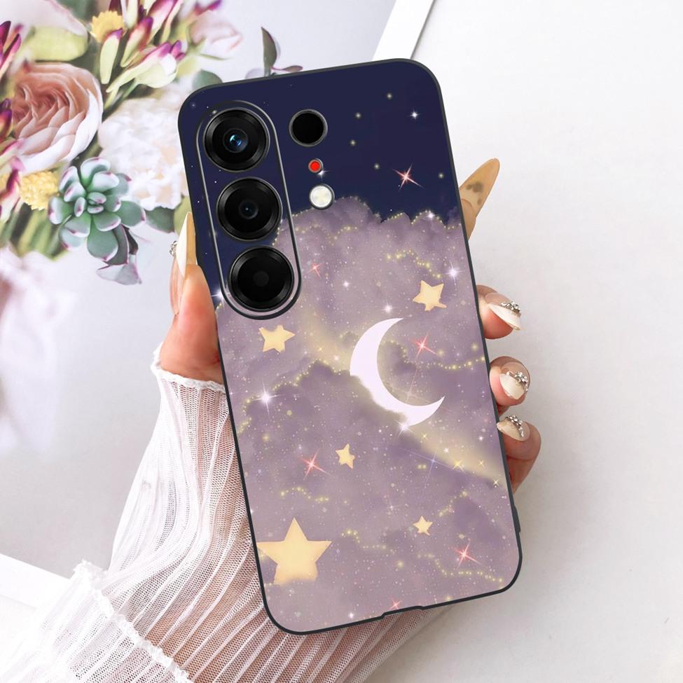 For Tecno CN5 Case For Tecno Camon 50 4G Cover Fashion Butterfly Cute Cat Cool Painted Soft Phone Casing For Techno Camon50 4G